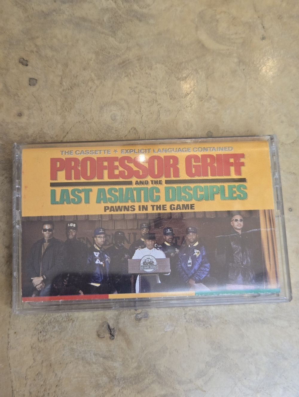 Professor Griff And The Last Asiatic Disciples "Pawns In The Game" Cassette